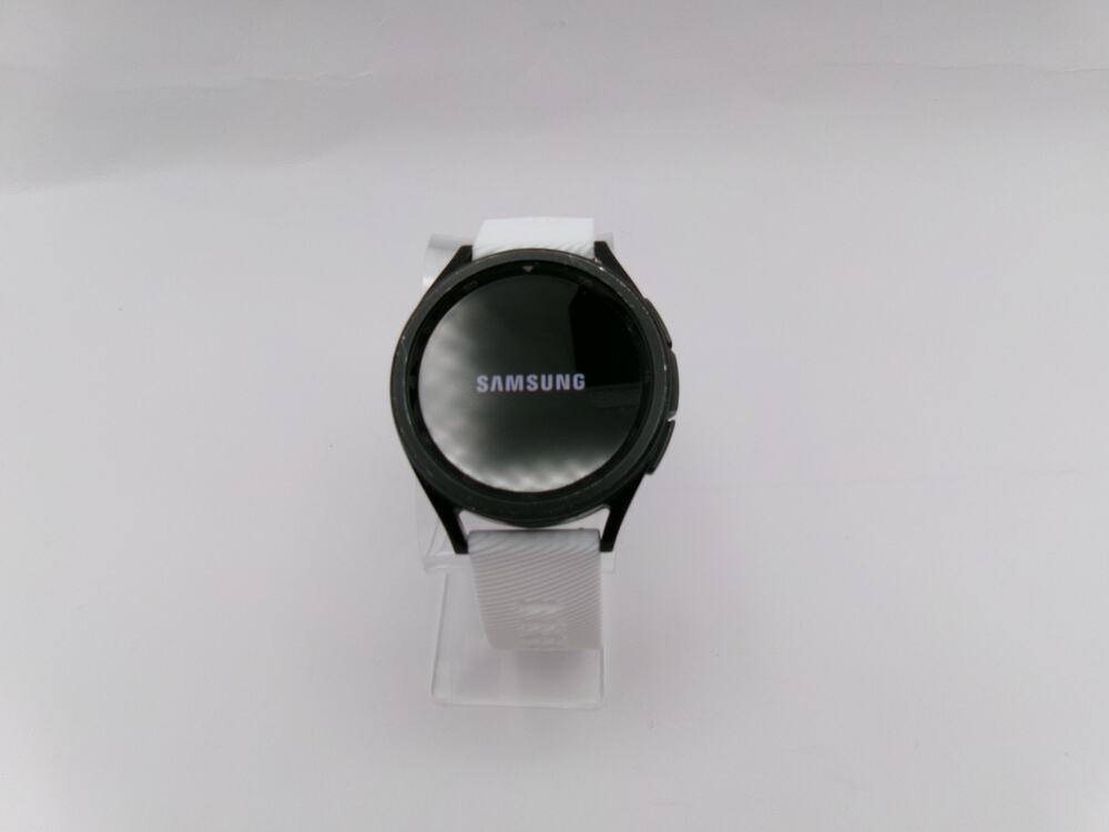 Samsung Galaxy Watch6 Classic 43mm SM-R950 Black White Band 16GB Used Tested